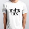 ФУТБОЛКА БЕЛЫЕ ЛЖИ размеры S M L XL XXL цвета Черный, Белый