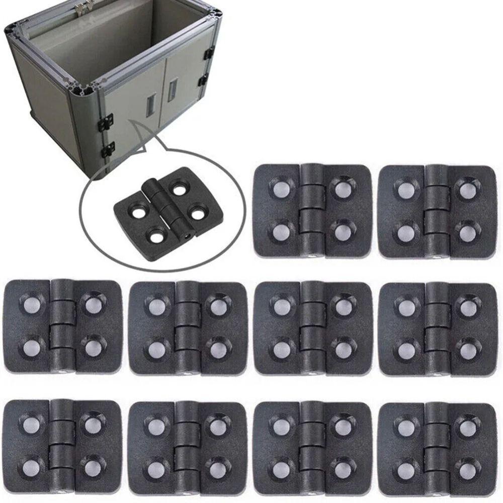 Hardware Plastic Door Hinge Black Door Bearing Professional Small Hinges  For Furniture
