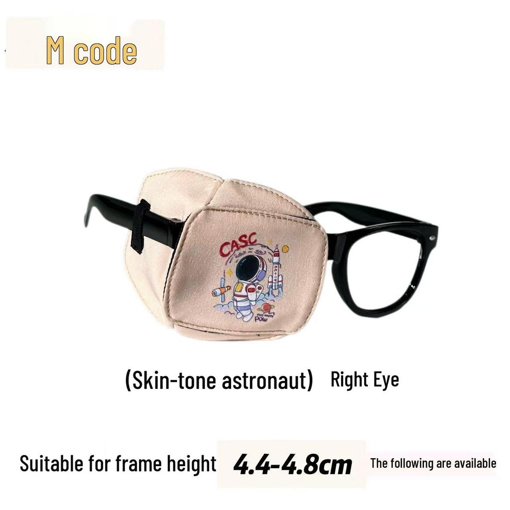 Детский патч для глаз из чистого хлопка при амблиопии для послеоперационных тренировок зрения и коррекции косоглазия/дальнозоркости