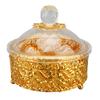 Decorative Jar Box Retro European Style Acrylic Mini Small Candy Jar for Jewelry Gift Round Shape