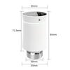Tuya Zigbee TRV термостатический клапан светодиодный экран дисплея умный дом бытовая температура жизни