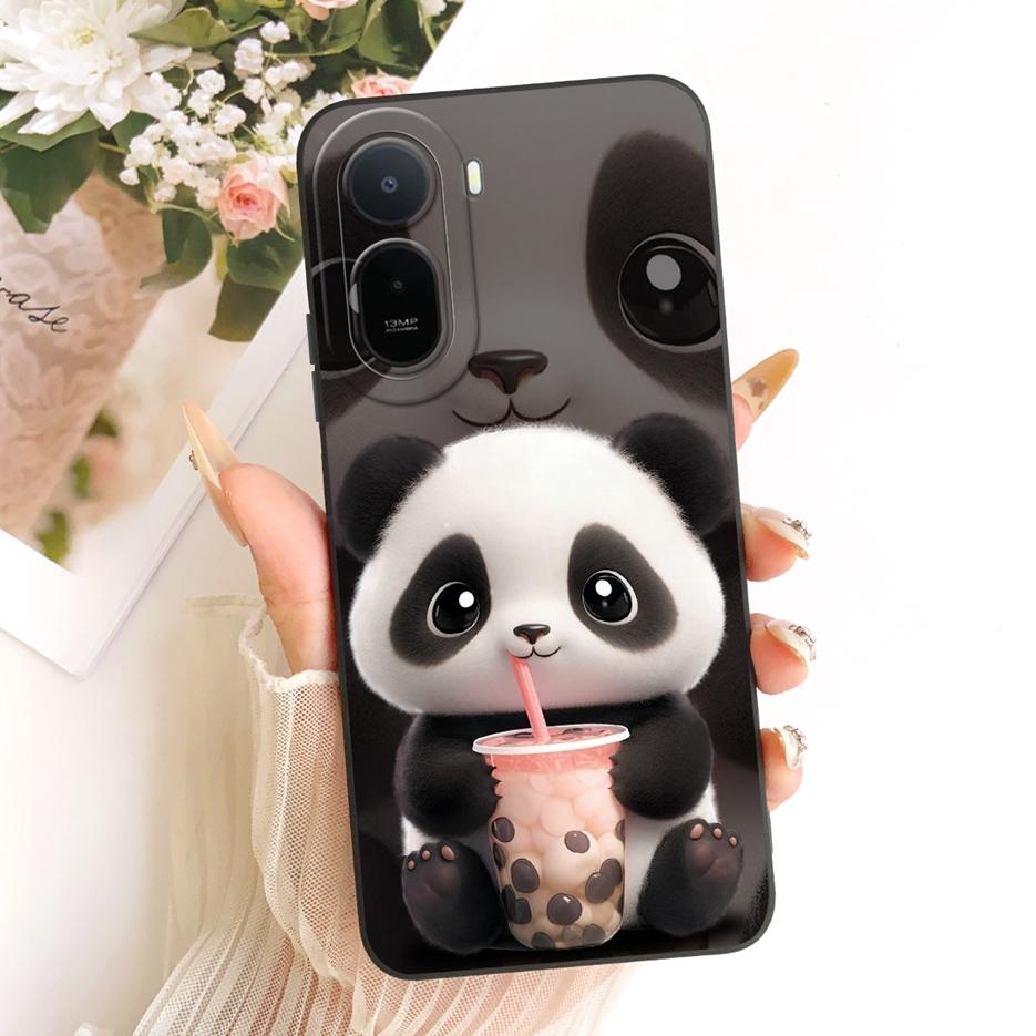 Чехол для Xiaomi Redmi A7 Pro 4G Милый Чехол-Крышка с Рисунком Собаки Панды Мягкий ТПУ Чехол для Телефона Для Xiaomi Poco C85x PocoC85x Redmi A7 Pro Сумки