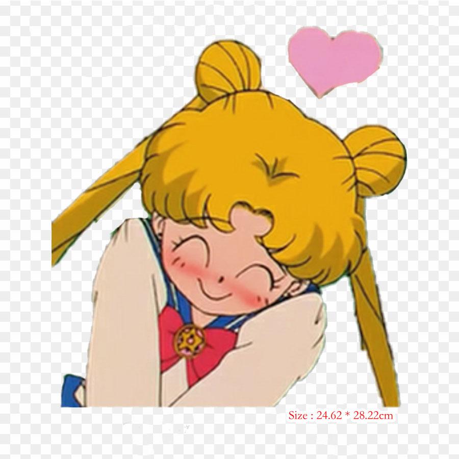 Aesthetic Sailor Moon Love Sailor Neptune Sailor Uranus Iron On Patches For Clothing Applique Stickers On Clothes Heat-Sensitive Custom Patch