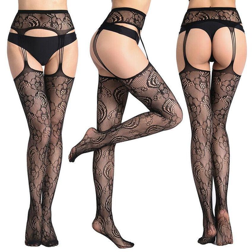 Сексуальные кружевные и сетчатые колготки с ажурным узором для особых случаев