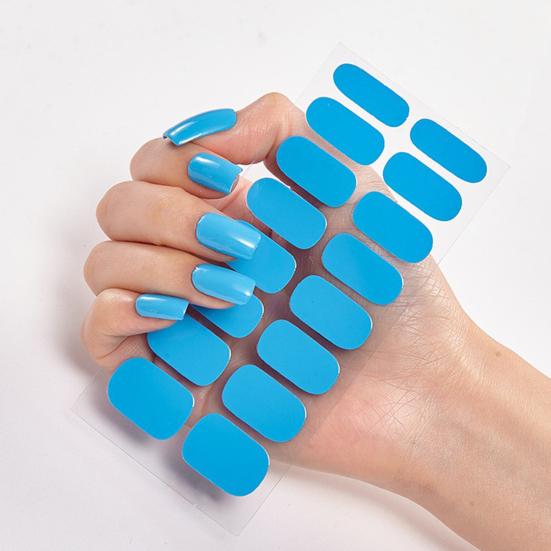 1 комплект гелевых полосок для ногтей, наклейки для самостоятельного нейл-арта, легко снимающиеся, водостойкие, долговечные, износостойкие, подарки для женщин