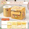 Sticky Notes Pull Out Roll Memo Pad Cartoon Cute Capybara Memo Pad  Keypoint Marker