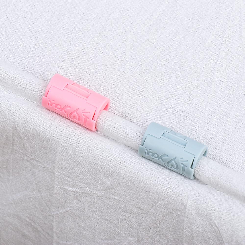6PCS Household Needle-free Clamp Sheet Clips Sheet Holder Bed Pegs Quilt Bed Cover