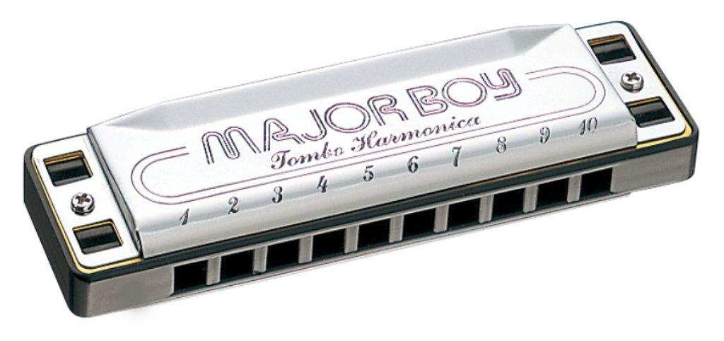 TOMBO 10 Holes Harmonica B Major Boy 1710