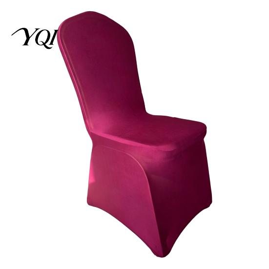 Soft Elastic Dining Chair Seat Slipcover Spandex Stretchable Cover, Banquet Washable Covers for Hotel Protector Wedding, Ceremony Reception