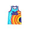 LeBron X Space Jam Tune Squad Jersey Light Blue Fury Men Streetwear DJ3864-434