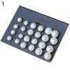 12 Pairs Women Elegant White Faux Pearl Ear Studs Earrings Party Jewelry