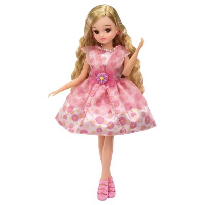 TAKARA TOMY Платье Милая кукла Игрушка для ролевых игрушек От 3 лет Соответствует стандартам безопасности игрушек Сертификация ST Mark Licca Один размер "Licca-chan LW-01 Bouquet"