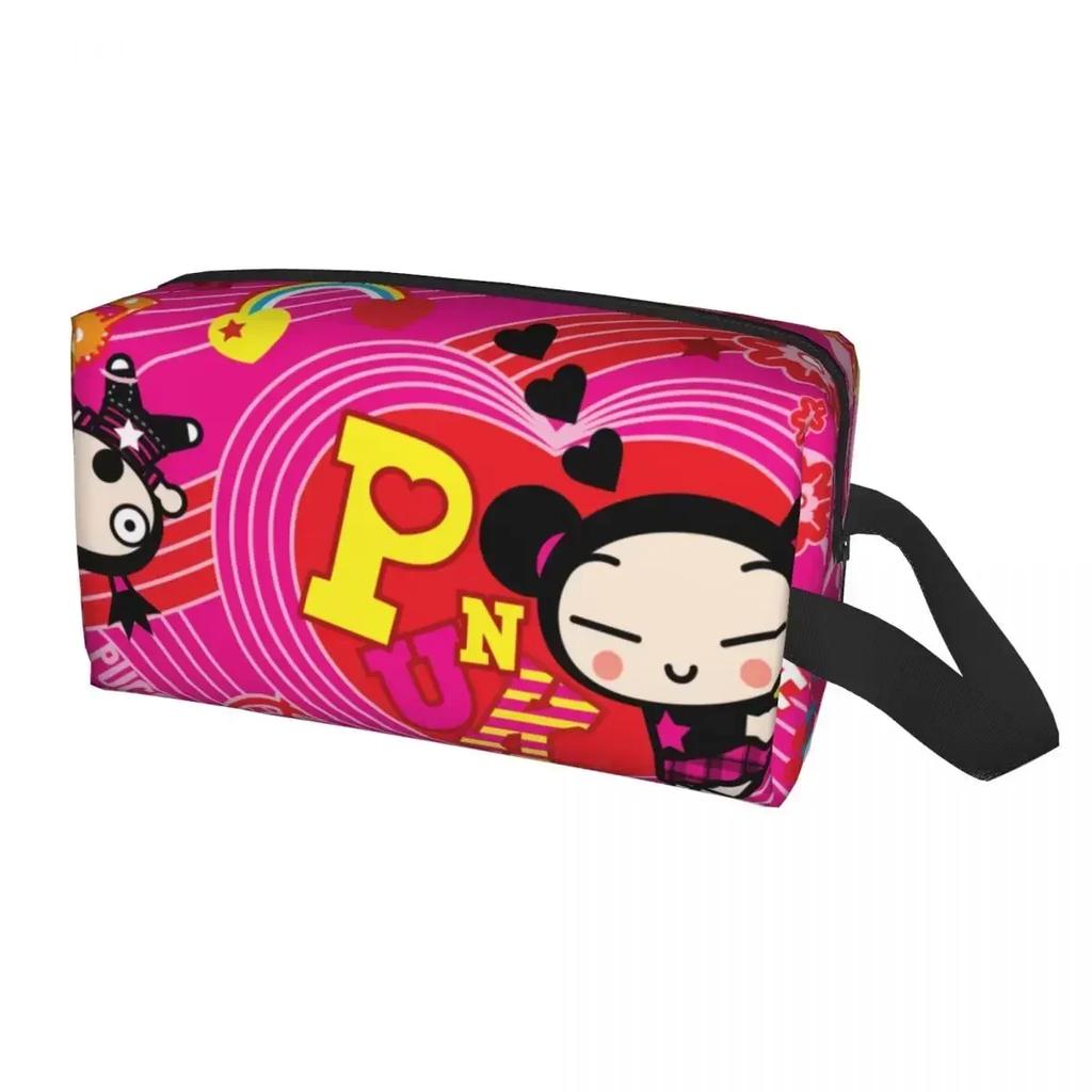 Косметичка Pucca Женский Органайзер для Макияжа и Косметики Женский Бьюти-Хранилище Дорожный Набор