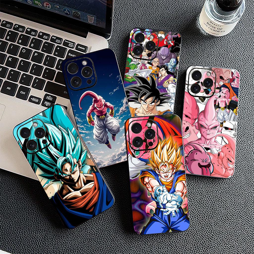Чехол для телефона Gokus Majin Buu Dragons Balls Super для Apple iPhone 16 15 14 11 Pro Max 7 8 Plus SE2 SE3 SE 2022 2020