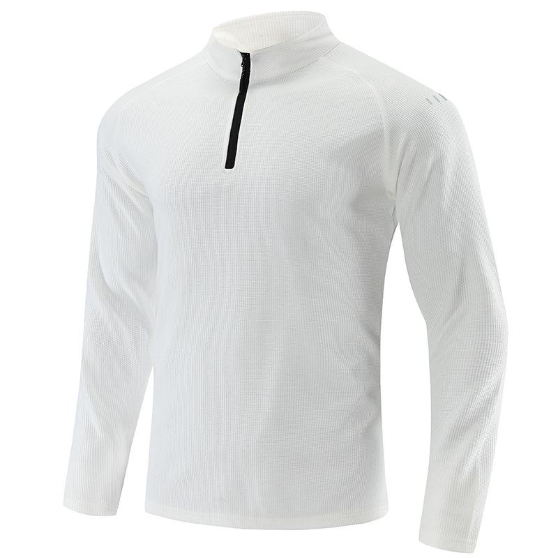 Running Long Sleeve T-shirt Reflective Men Sportswear Breathable Black Coat Gym Jogging Male Gym Fitness Spring Autumn Clothing