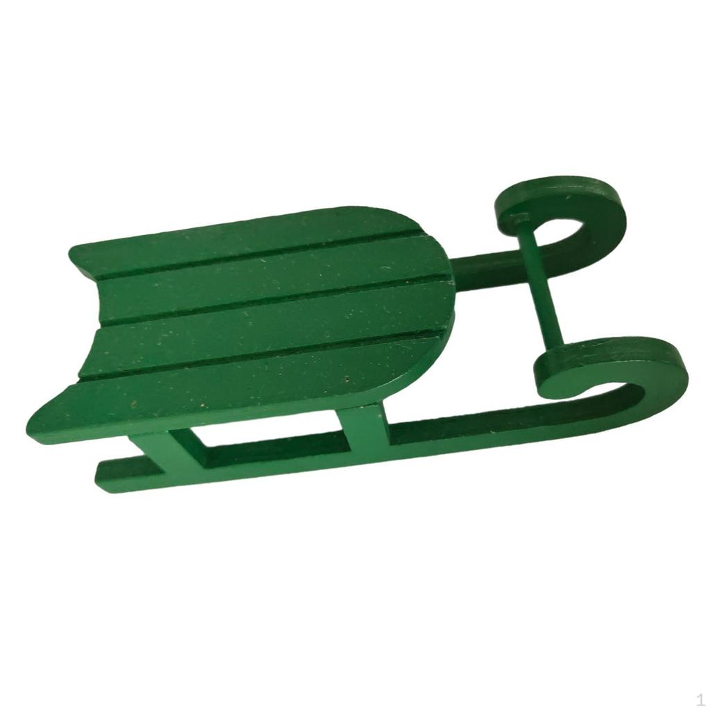 Миниатюрные сани для кукольного домика, украшения, сделай сам, поделки, слайд, мебель, аксессуары, модель сцены, имитация