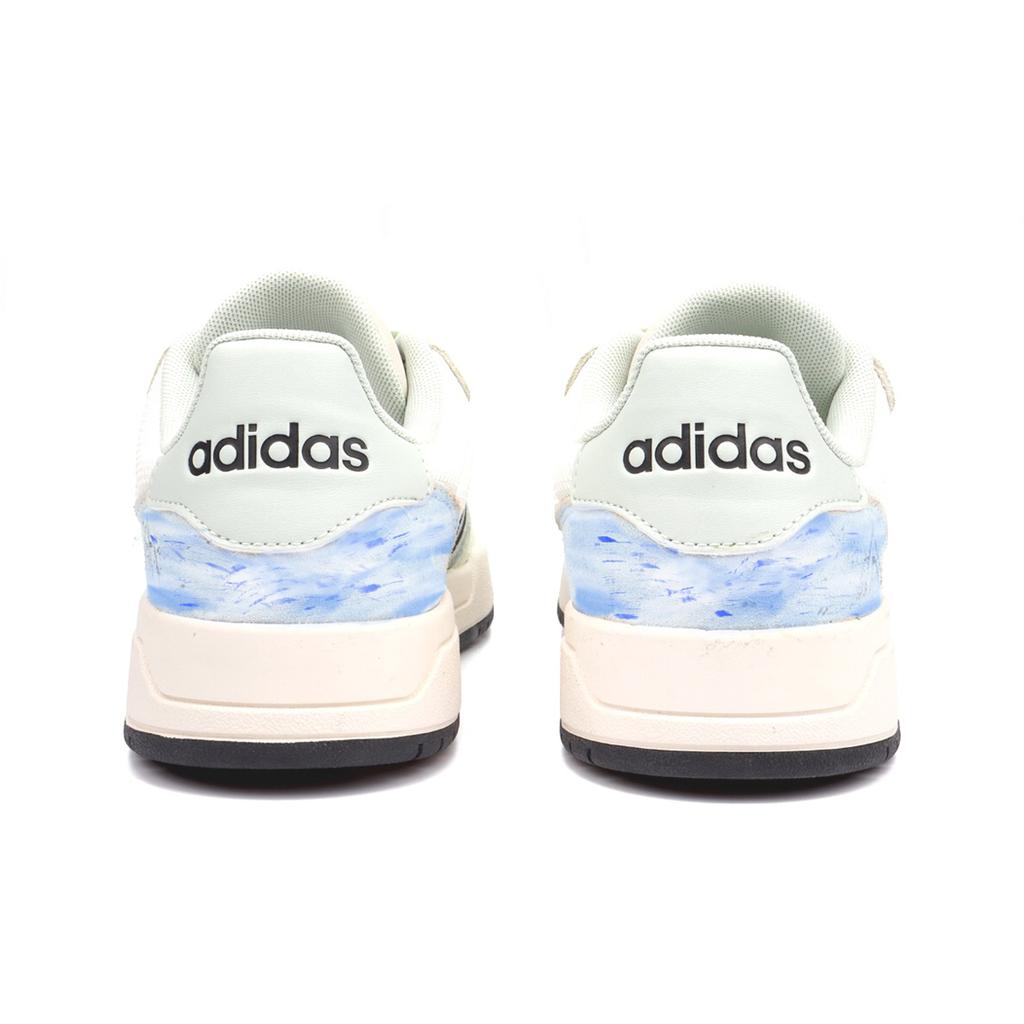 Adidas ENTRAP Synthetic Leather, Split Cow Leather Low top Skateboard Shoes Unisex Blue White JI2546(Team454-)