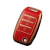 Чехол для автомобильного ключа, подходит для Kia K2, K3, K4, K5, KX3, KX5, Zhipao, Foredi, Sorento. Мужская и женская модели с застежкой-пряжкой.