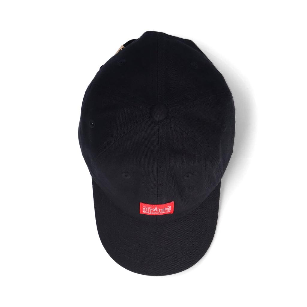 Manhattan Portage Basic Cotton Twill Logo Cap Kids' (Black)