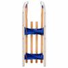 VidaXL Traîneau Pliable en Bois 110 cm Luge Amateurs de Neige Sports D'Hiver 91457