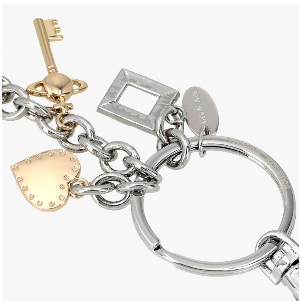 Брелок для ключей Vivienne Westwood с несколькими подвесками 8203012bu Om001f P404