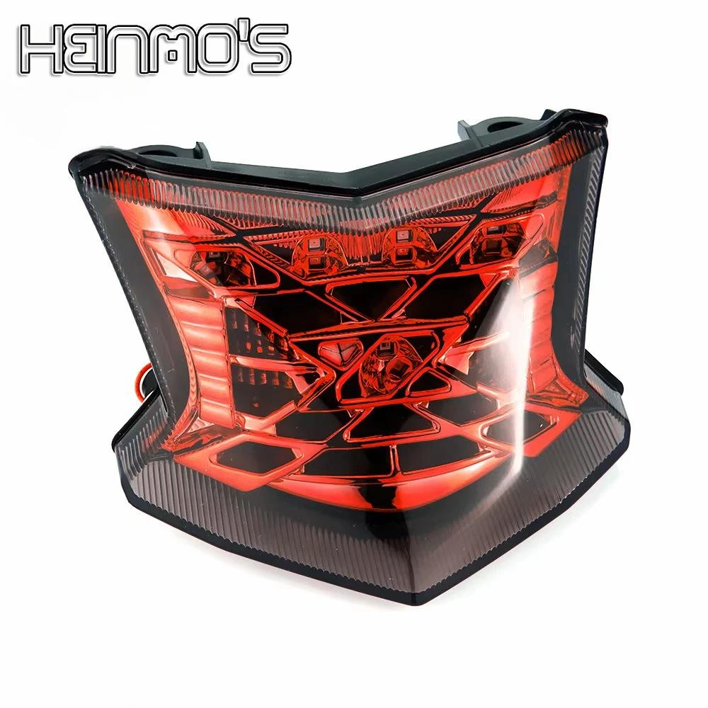 Motorcycle Accessories Tail Lights Brake Stop Light Turn Signal LED Integrated Lamp For Kawasaki Z650 Ninja650 Z900 2017-2025