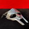 MF DOOM Mask Mad Villain Engraved Steel Face Armor Medieval Hand-Forged Mask Best Gift For Him, Her