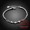 Wrist Bracelets Fashion 925 Solid Jewelry Sterling Silver Bracelet for Women Female Bracelets and Bangles Charm Jewelry Gift