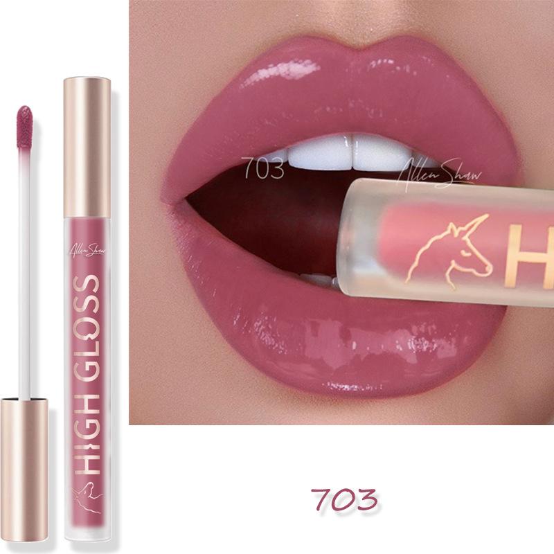Wish Lipstick Блеск для губ High Gloss Mirror Lip Glaze Film