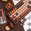 Набор для изготовления брелока в винтажном стиле «Вишня» PBT 133 клавиши DIY Персонализированная адаптация 60/64/84/98/108 Механическая клавиатура