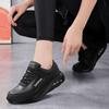 Women’s Black Running Sneakers Casual Sport Shoes Lightweight Jogging Shoes Over Sized