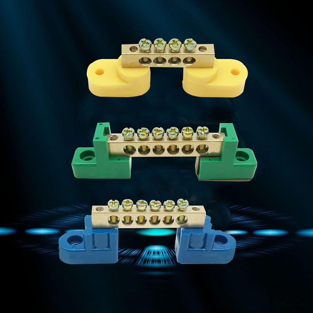 Connection Terminal Copper Screw Terminal Block Distribution Box Connection Copper Terminal Blocks