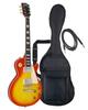 PhotoGenic Electric Guitar LP Type Cherry Sunburst Wrench LP-260/CS [Soft Case/shield/adjustment Included]