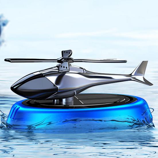 Автомобильная ароматерапия, духи на солнечной энергии с вертолетом, автомобильные эфирные натуральные масла, долговечный аромат, украшение