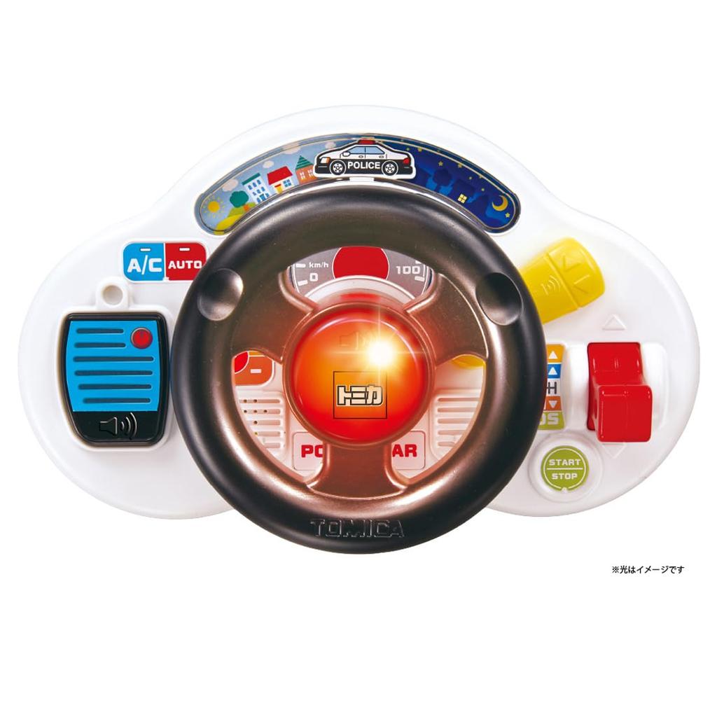 TAKARA TOMY Я люблю гулять! Томика Руль со звуком Полицейская машина
