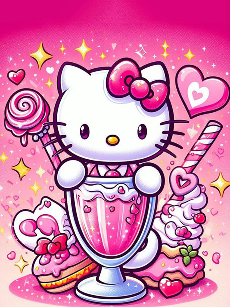 Diamond Painting Pokemon Super Mario Pikachu Hello Kitty Home Decoration Full Square&Round mosaic embroidery Cross stitch