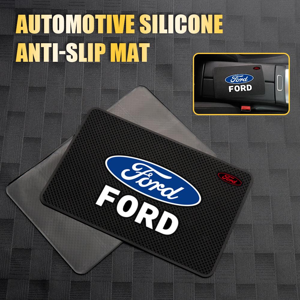 Car Silicone Dashboard Center Console Phone Glasses Holder Non-slip Pad For Ford Focus Mk4 Fiesta MK3 Kuga Mondeo ST Mk7 Mustang
