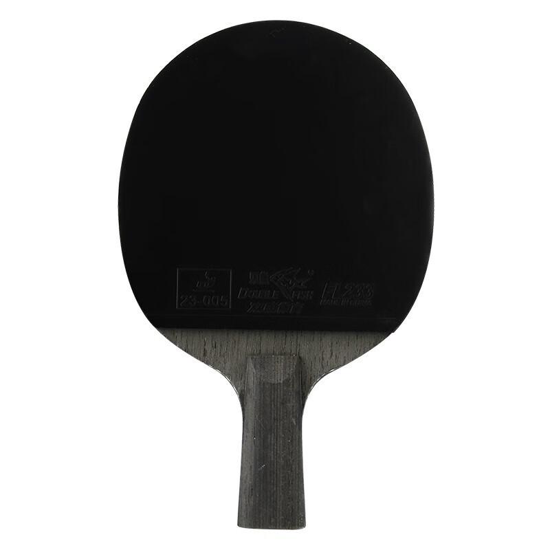 Ракетка для настольного тенниса Double Fish Black Carbon King 5 звезд, хватка пером