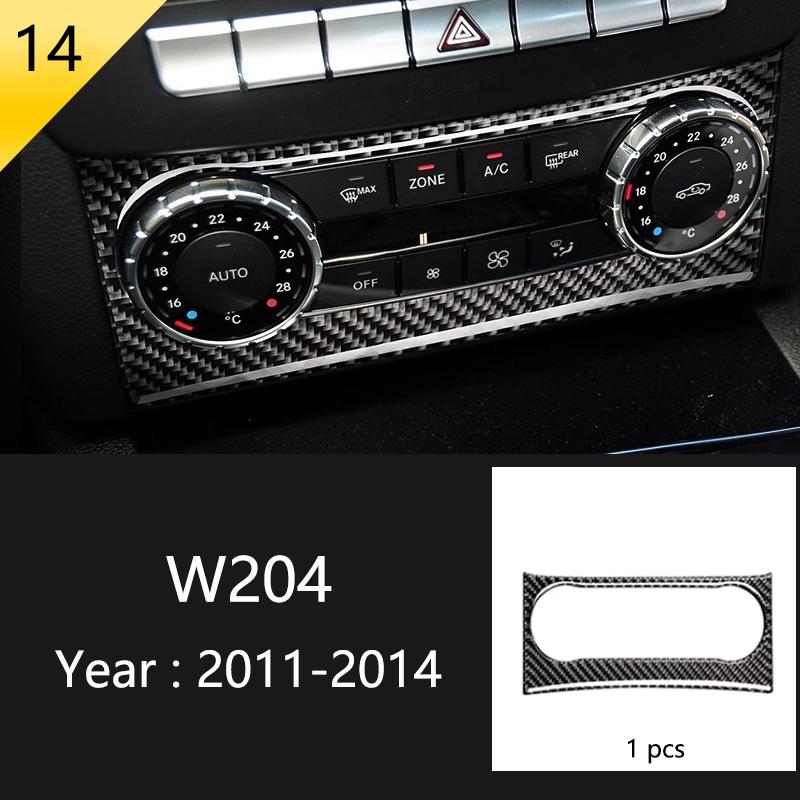Для Mercedes Benz C Class W204 C180 C200 C260 автомобильная панель окна двери из углеродного волокна полоса защитная отделка наклейка аксессуары