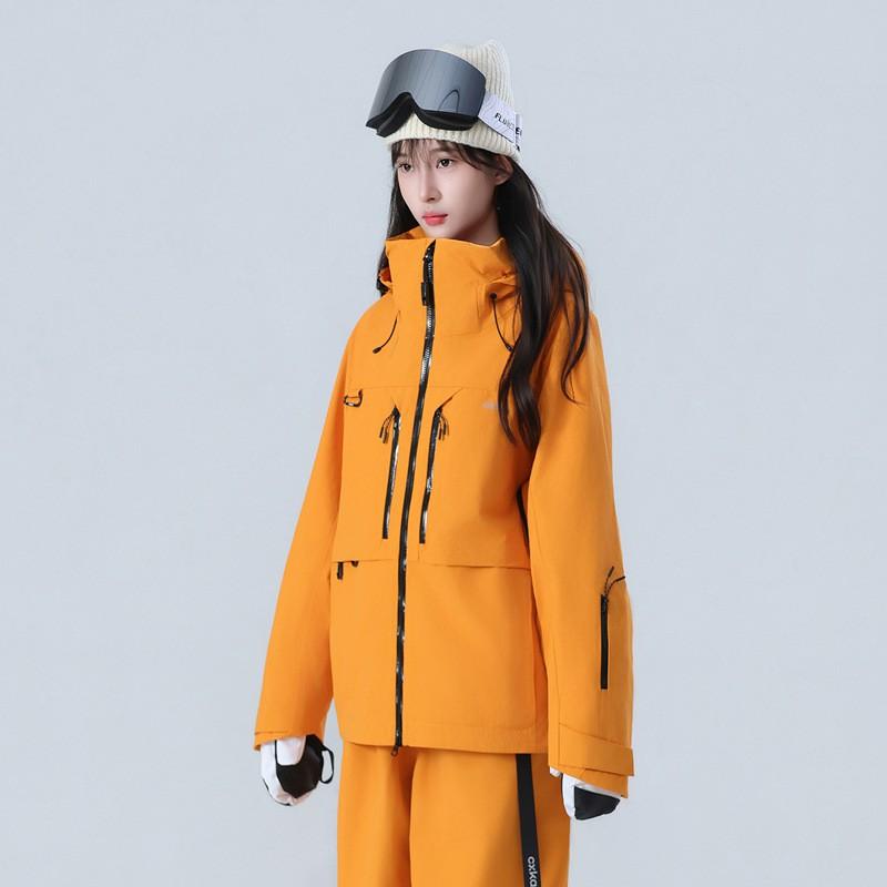 Unisex 3L Waterproof Ski Suit Set Snowboarding - Windproof Thick Insulated Jacket Pants In Multiple Colors