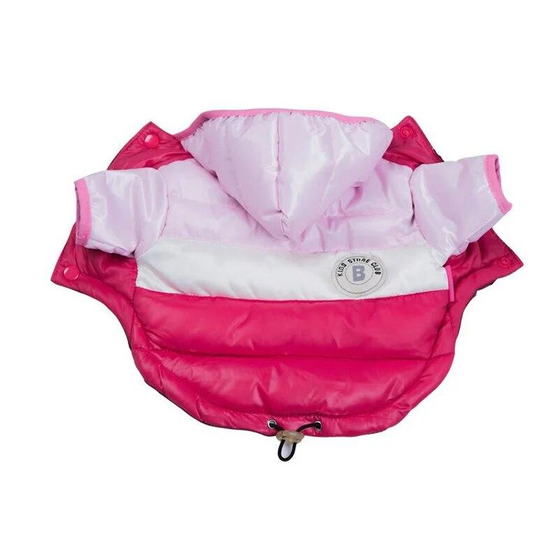 Водонепроницаемая теплая зимняя куртка для домашних животных, хлопковый костюм для щенка, наряд для французского бульдога, пальто, одежда для чихуахуа, жилет для маленьких собак, костюм