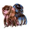 Girls' Winter New High End Versatile Tassel Skin Friendly Student Warm Thick Retro Fashion Scarf