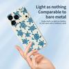 For iPhone 17 Pro Case Blue Turtle Pattern Printing Straight Edge TPU Phone Back Cover