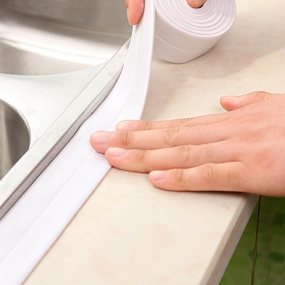 3.2m PVC Bathroom Sealant Tape Seal Strip Sink Edge Sealing Tape Wall Corner