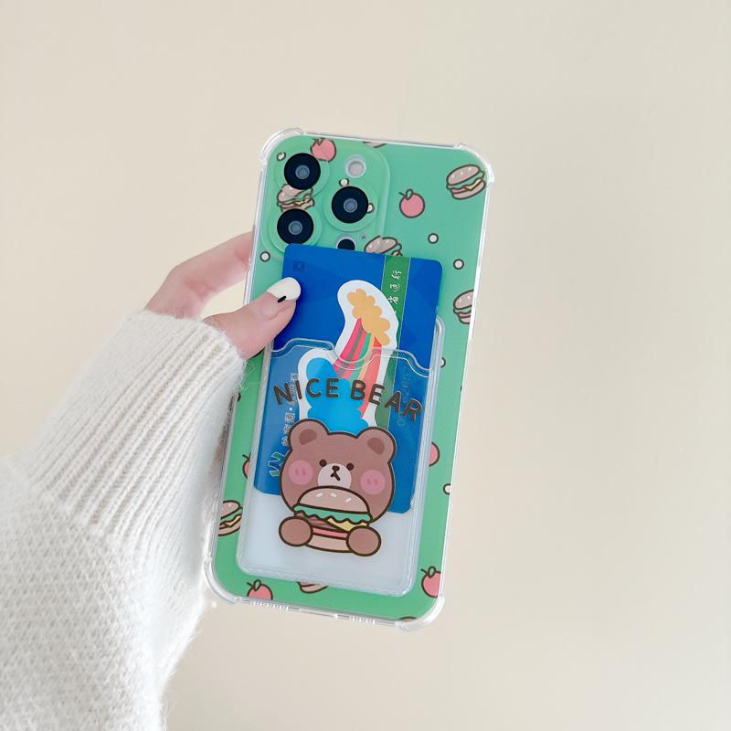 Zhitai Чехол-картхолдер для Apple iPhone 15/14 Pro Max, Совместим с мобильными телефонами до 8 Plus