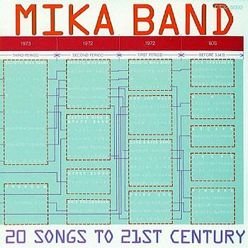 CD SADISTIC MIKA BAND 20 Песен к 21 веку ЛУЧШЕЕ ИЗ S CT325092 Express 1988 Япония Японский Поп-Рок Б/у