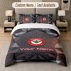 Brentford Football Design Bedding Set Custom Text 1 Duvet Cover & 2 Pillow Cases