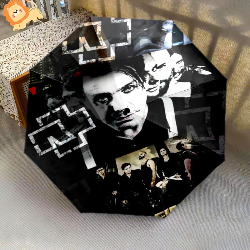 Rock Legends Celebrate Years Folding umbrella durable travel Umbrella travel Three folds