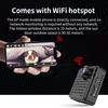 W18 Mini Camera High Clarity Aerial Photography 1080P Night Vision WIFI Long Standby Spy Camera Camcorder for Home