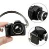Shutter and Flash Mini Digital Camera Plastic Miniature Camera Gift Dolls Camera  1/6 1/12 Doll